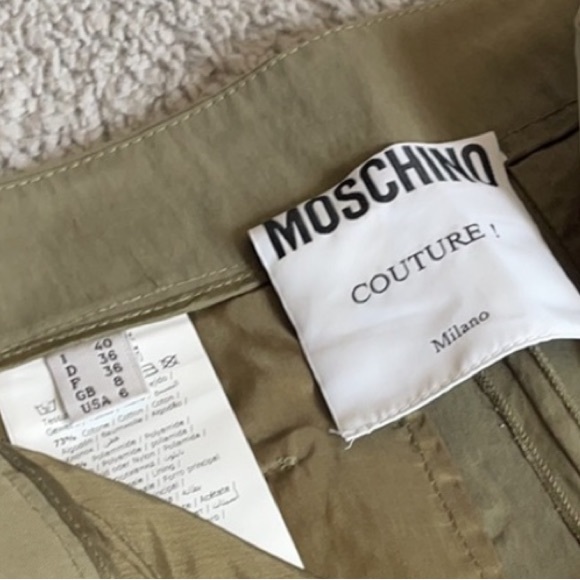 Rare Moschino couture painted cargo pants - Picture 5 of 5